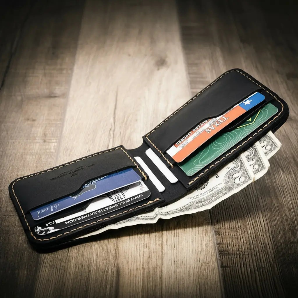 Handcrafted Western Bifold Wallet