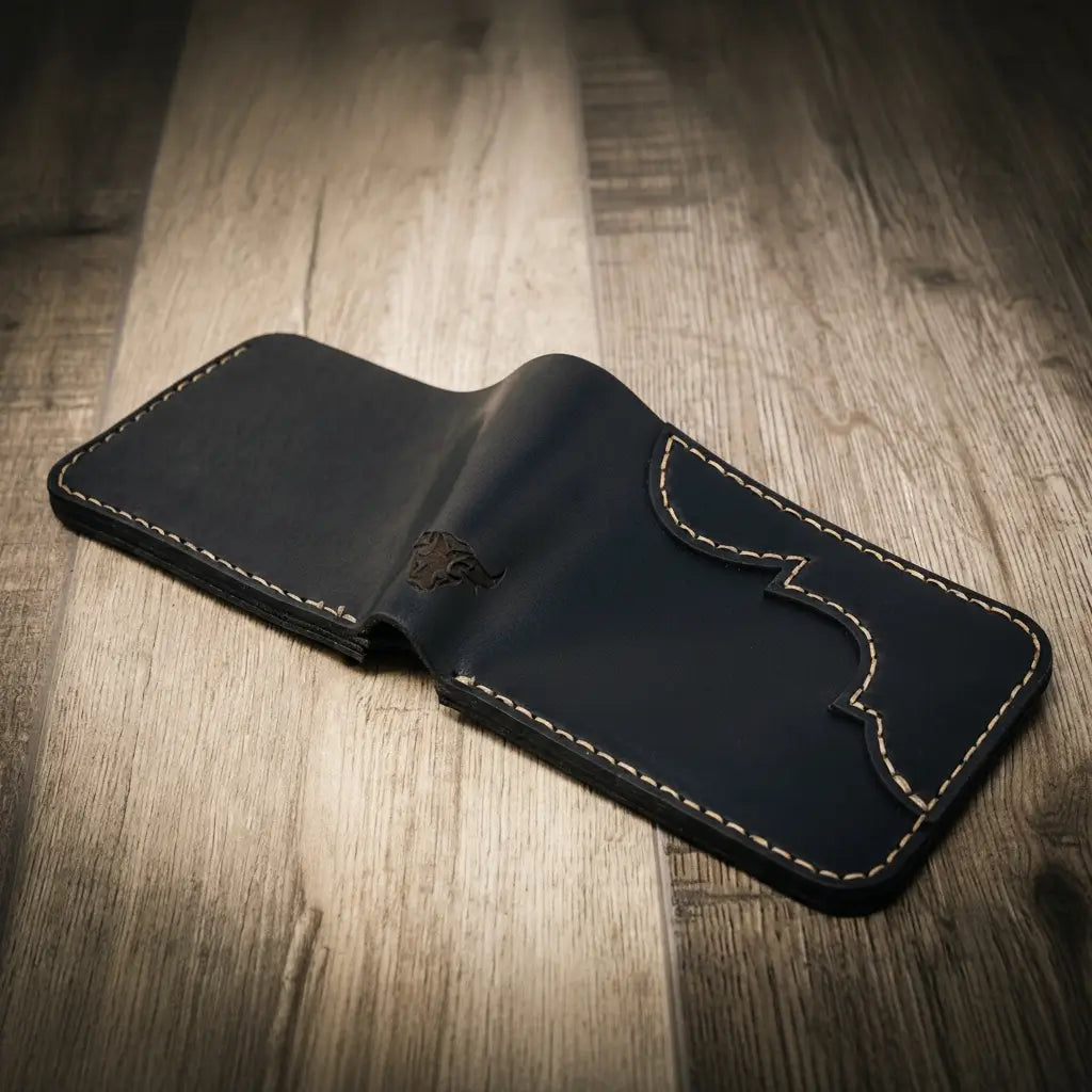 Handcrafted Western Bifold Wallet