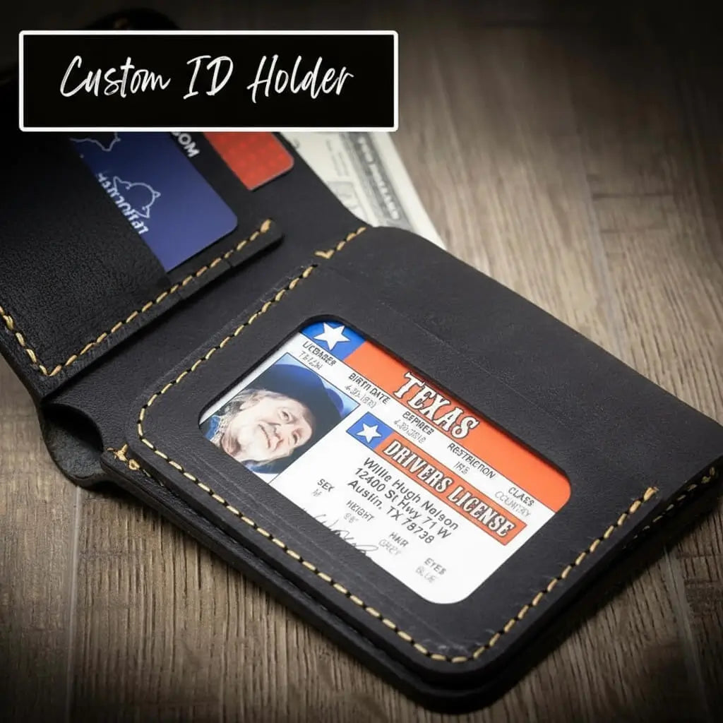 Handcrafted Western Bifold Wallet